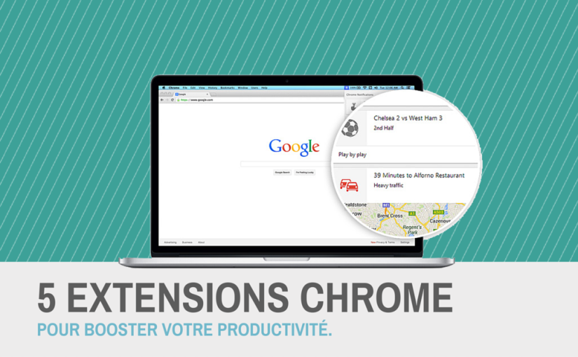 5 extensions Chrome pour booster votre productivité